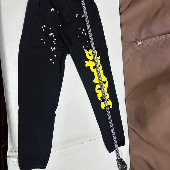 Sp5der Black Jeffery Sweatpants